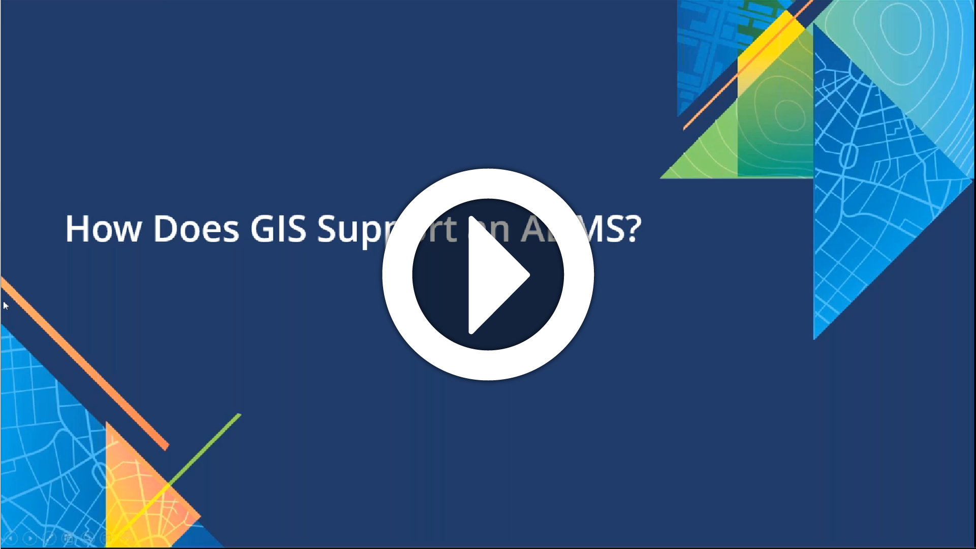 How Does GIS Support ADMS?
